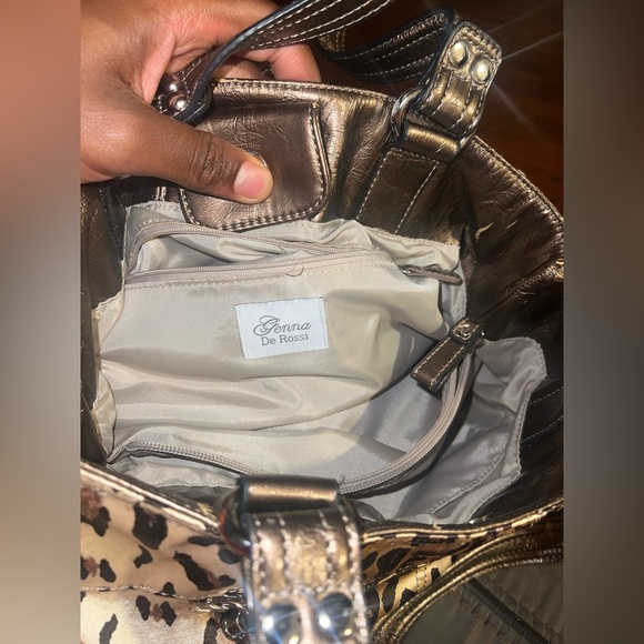 Cheetah Leopard Print Handbag Purse - Picture 9 of 9